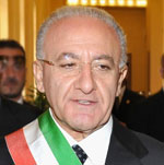 Vincenzo De Luca, Mayor, Salerno, Italy